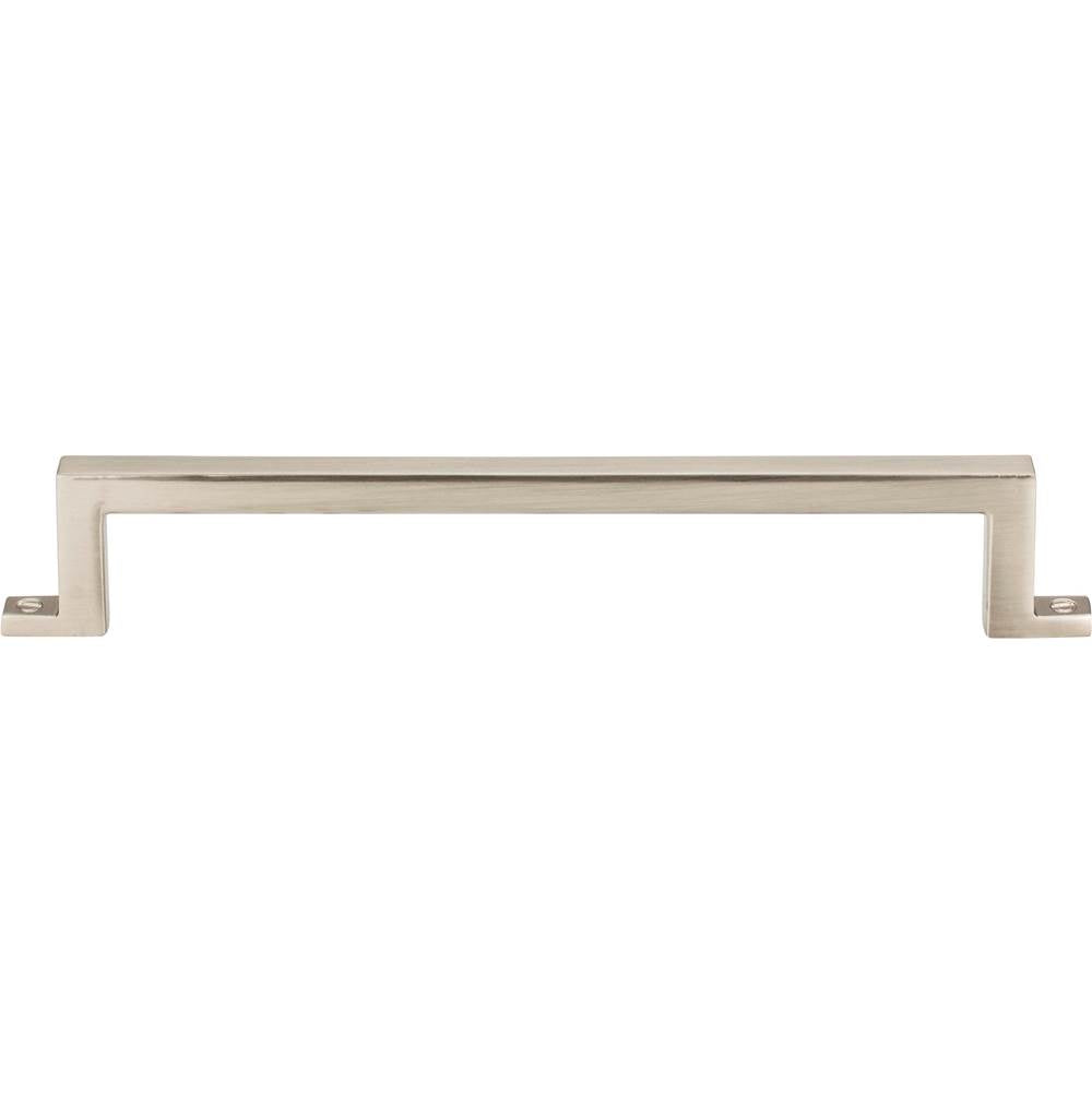 Atlas - Campaign Bar Pull 6 5/16 Inch (c-c) Brushed Nickel - Brushed Nickel