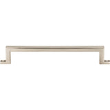 Atlas - Campaign Bar Pull 6 5/16 Inch (c-c) Brushed Nickel - Brushed Nickel