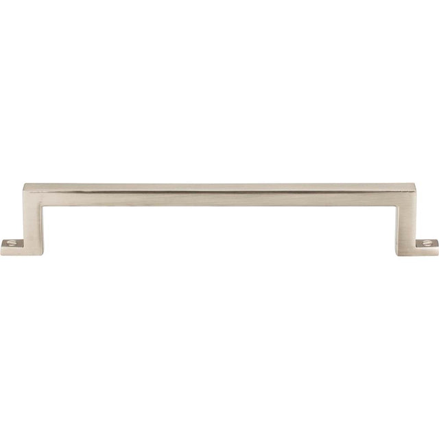 Atlas - Campaign Bar Pull 6 5/16 Inch (c-c) Brushed Nickel - Brushed Nickel