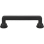 Atlas - Oskar Pull 3 3/4 Inch (c-c) Matte Black - Matte Black
