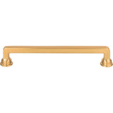 Atlas - Oskar Pull 6 5/16 Inch (c-c) Warm Brass - Warm Brass