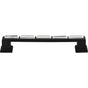 Atlas - Legacy Crystal Pull 5 1/16 Inch (c-c) Matte Black - Matte Black