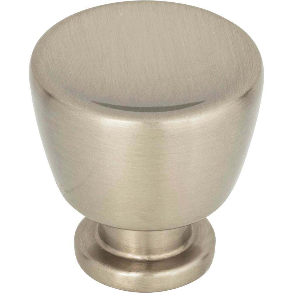 Atlas - Conga Knob 1 1/8 inch Brushed Nickel - Brushed Nickel