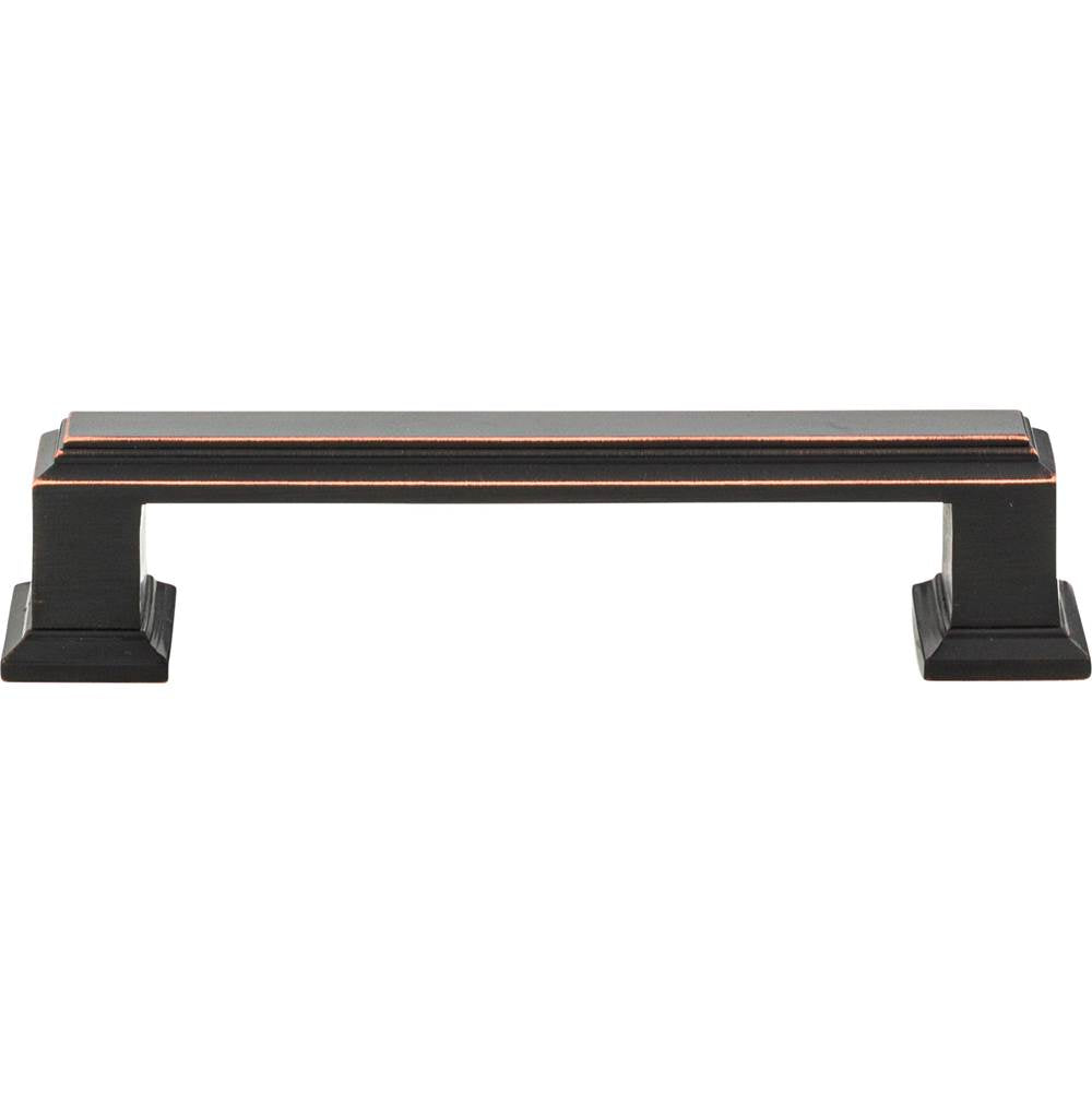 Atlas - Sutton Place Pull 3 3/4 Inch (c-c) Venetian Bronze - Venetian Bronze