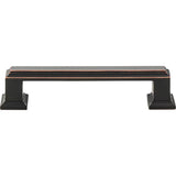 Atlas - Sutton Place Pull 3 3/4 Inch (c-c) Venetian Bronze - Venetian Bronze