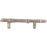 Atlas - Bamboo Pull 3 Inch (c-c) Pewter - Pewter