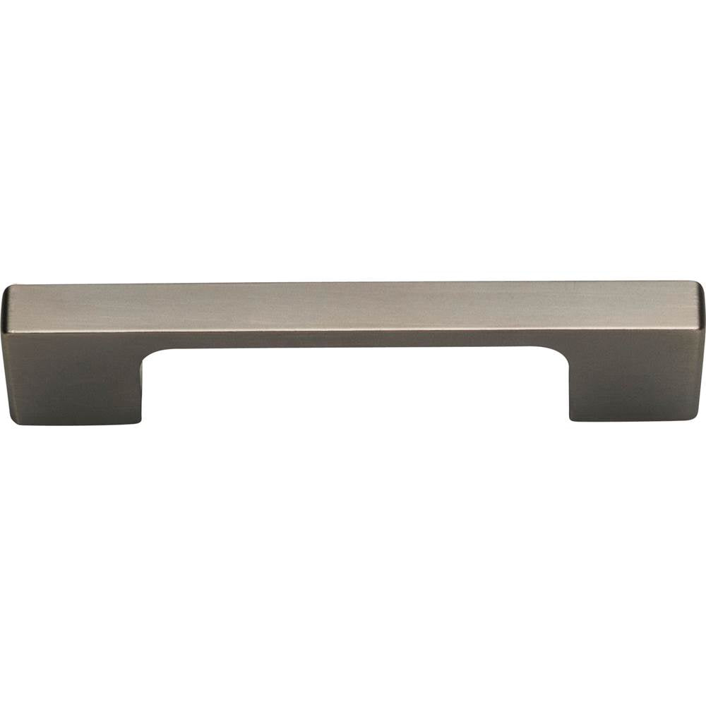 Thin Square Pull 3 3/4 Inch (c-c) Matte Black