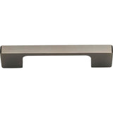 Thin Square Pull 3 3/4 Inch (c-c) Matte Black