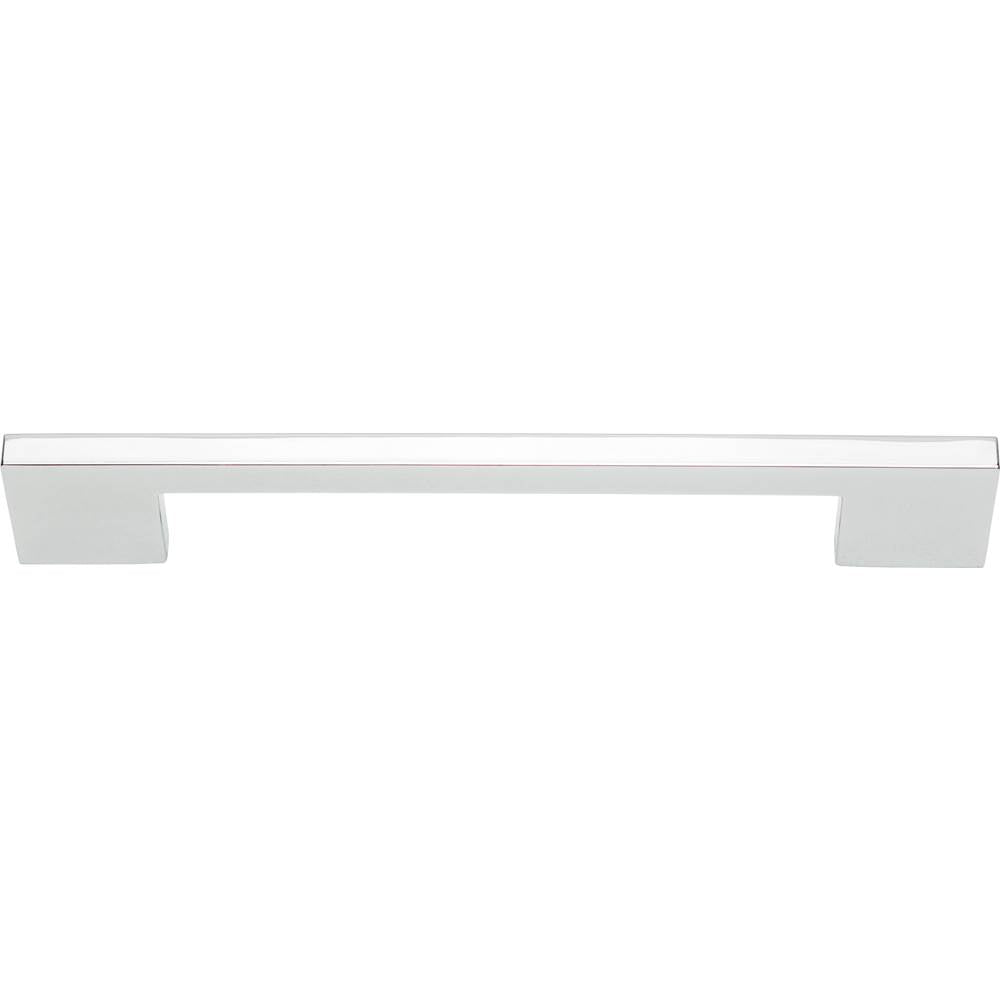 Thin Square Pull 7 9/16 Inch (c-c) Matte Black