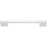 Thin Square Pull 7 9/16 Inch (c-c) Matte Black