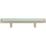 Atlas - Spa Green Pull 3 Inch (c-c) Brushed Nickel - Brushed Nickel