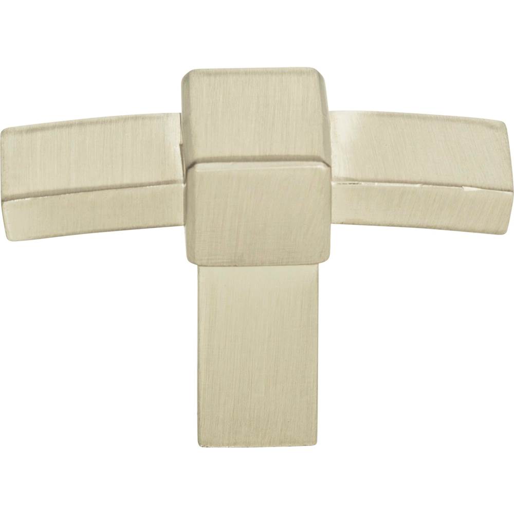 Atlas - Buckle Up Knob 1 13/16 Inch Brushed Nickel - Brushed Nickel