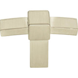Atlas - Buckle Up Knob 1 13/16 Inch Brushed Nickel - Brushed Nickel