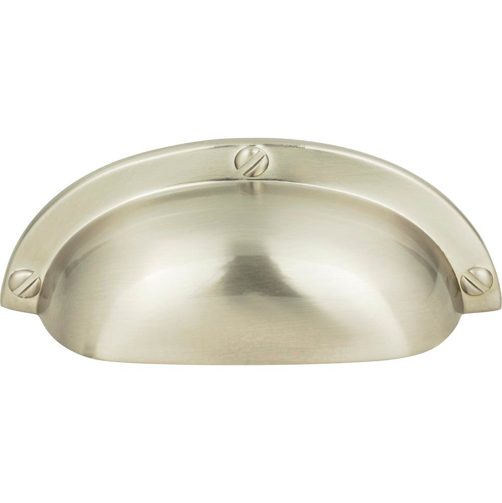 Atlas - Cup Pull 2 1/2 Inch (c-c) Brushed Nickel - Brushed Nickel