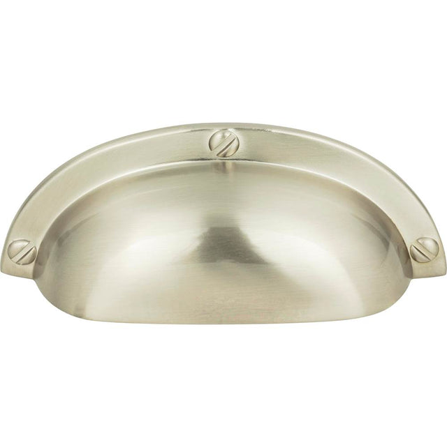 Atlas - Cup Pull 2 1/2 Inch (c-c) Brushed Nickel - Brushed Nickel