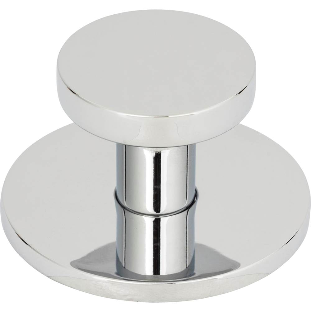 Atlas - Dot Knob 1 1/4 Inch Polished Chrome - Polished Chrome