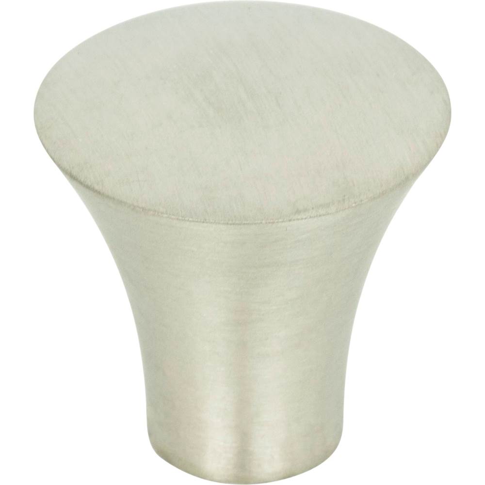 Atlas - Fluted Knob 7/8 Inch Stainless Steel - Stainless Steel