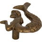 Atlas - Mermaid Knob Right 2 1/2 Inch Burnished Bronze - Burnished Bronze