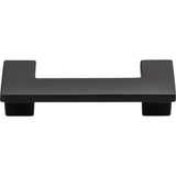 Atlas - U Turn Pull 2 1/2 Inch (c-c) Matte Black - Matte Black