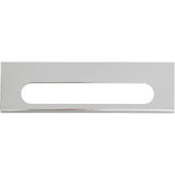Modern Square Edge Tab Pull 5 1/16 Inch (c-c) Brushed Nickel