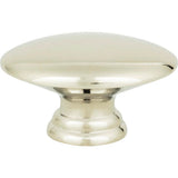 Atlas - Egg Knob 1 1/2 Inch Polished Nickel - Polished Nickel