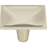 Atlas - Dap Square Knob 2 Inch Brushed Nickel - Brushed Nickel