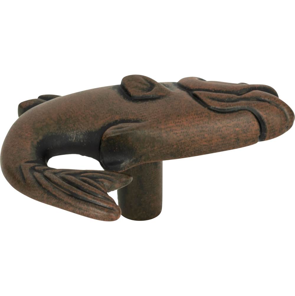 Atlas - Fish Knob 2 1/4 Inch Rust - Rust
