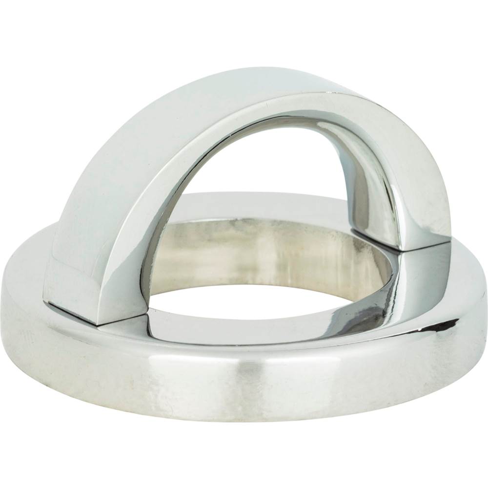 Tableau Round Base and Top 1 7/16 Inch (c-c) Brushed Nickel