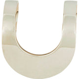 Atlas - Loop Pull 1 1/4 Inch (c-c) Polished Stainless Steel - Polished Stainless Steel