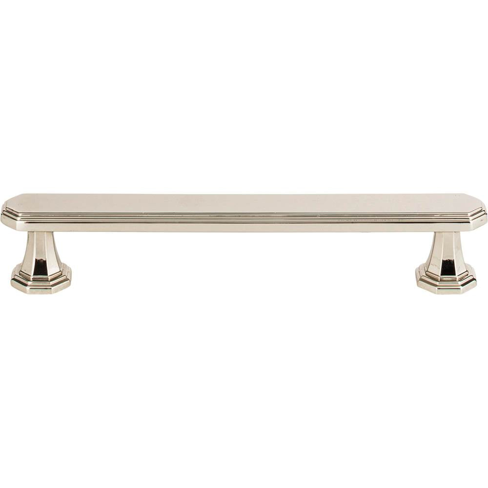 Atlas - Dickinson Pull 5 1/16 Inch (c-c) Polished Nickel - Polished Nickel