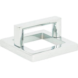 Tableau Square Base and Top 1 13/16 Inch (c-c) Brushed Nickel