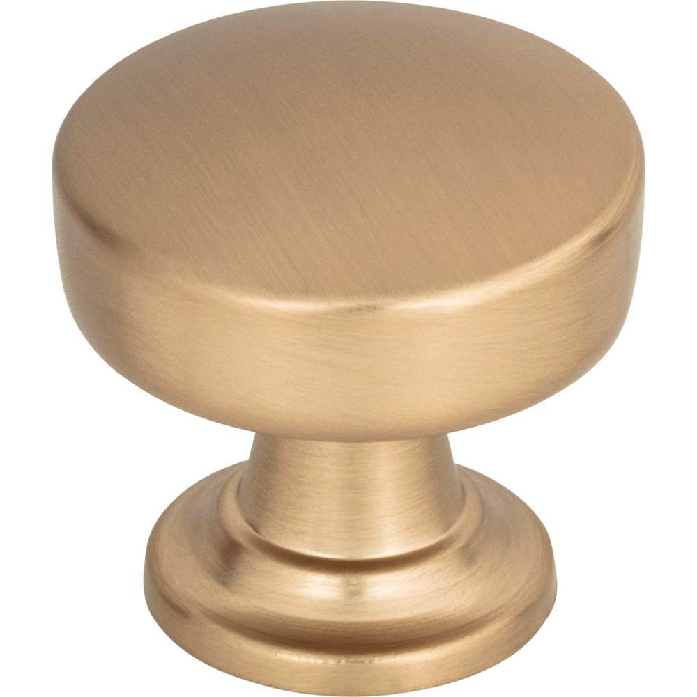 Atlas - Browning Round Knob 1 1/4 Inch Champagne - Champagne