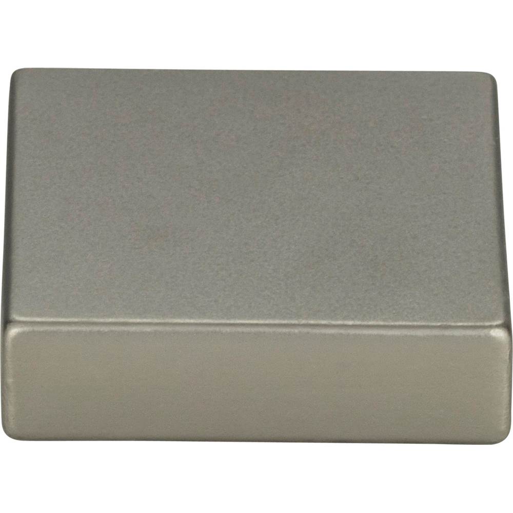 Atlas - Thin Square Knob 1 1/4 Inch Slate - Slate