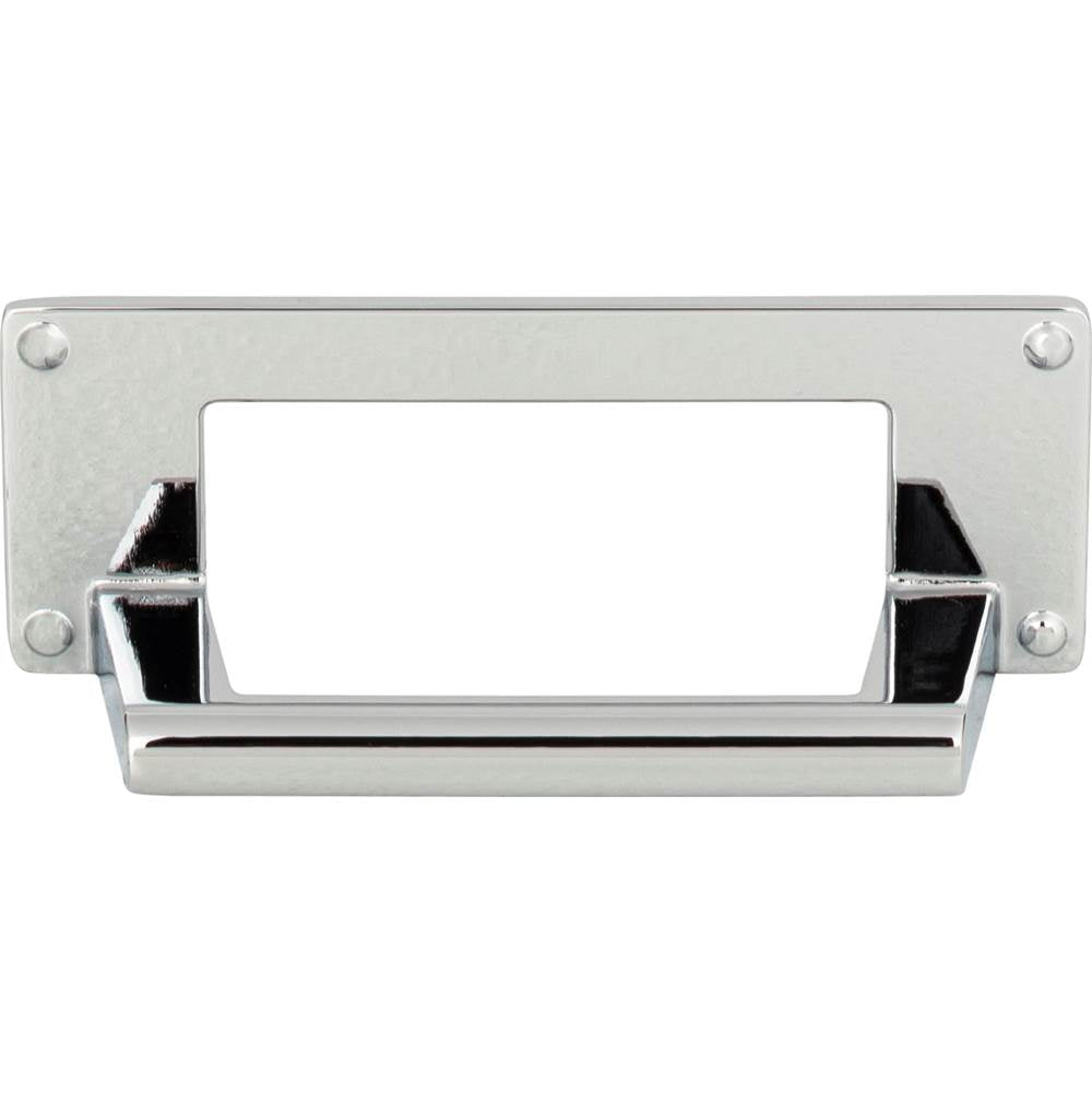 Atlas - Bradbury Cup Pull 3 Inch (c-c) Polished Chrome - Polished Chrome
