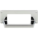 Atlas - Bradbury Cup Pull 3 Inch (c-c) Polished Chrome - Polished Chrome