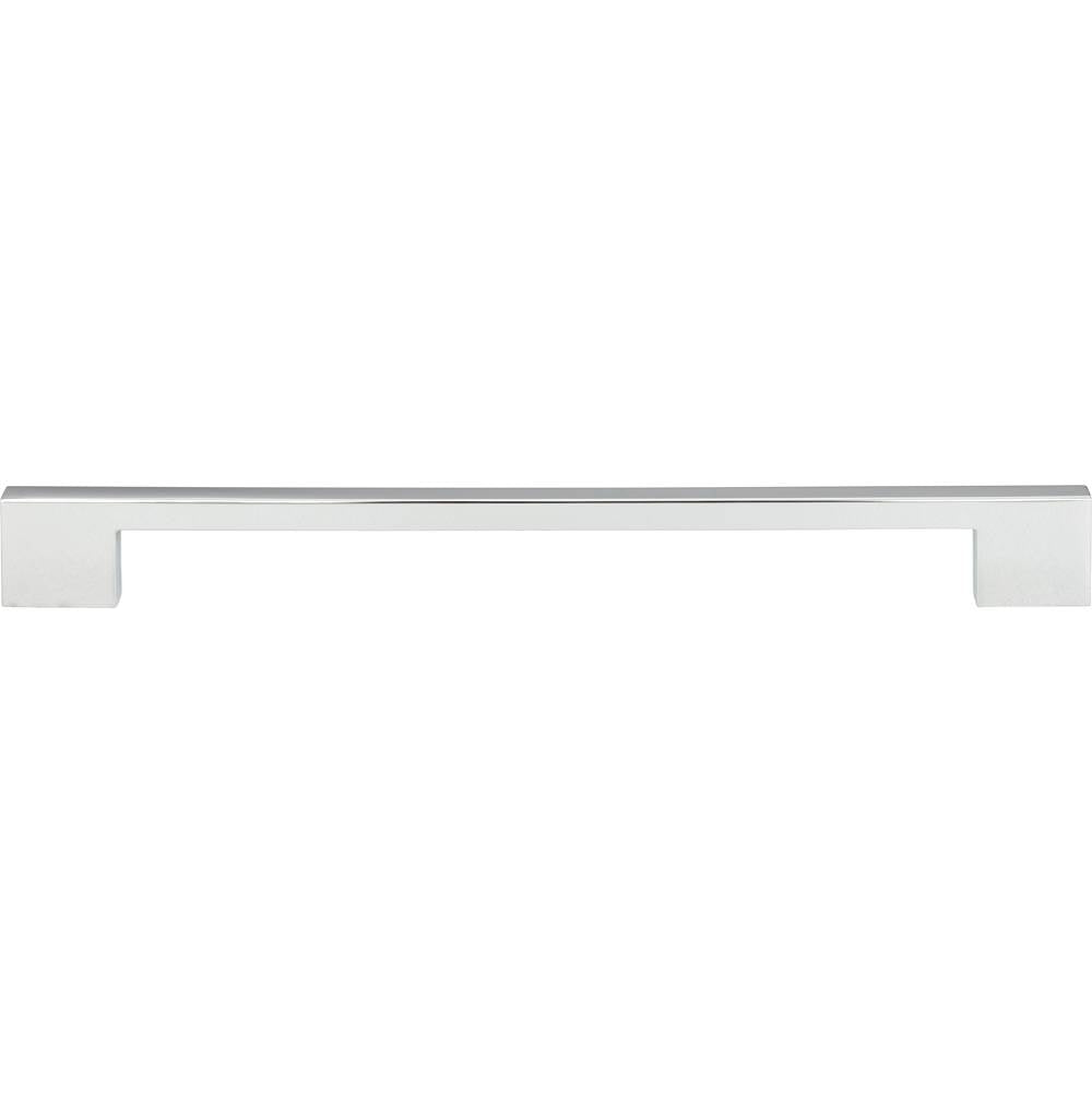 Atlas - Thin Square Pull 11 5/16 Inch (c-c) Polished Chrome - Polished Chrome