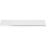 Atlas - Tab Edge Pull 8 13/16 Inch (c-c) Polished Chrome - Polished Chrome