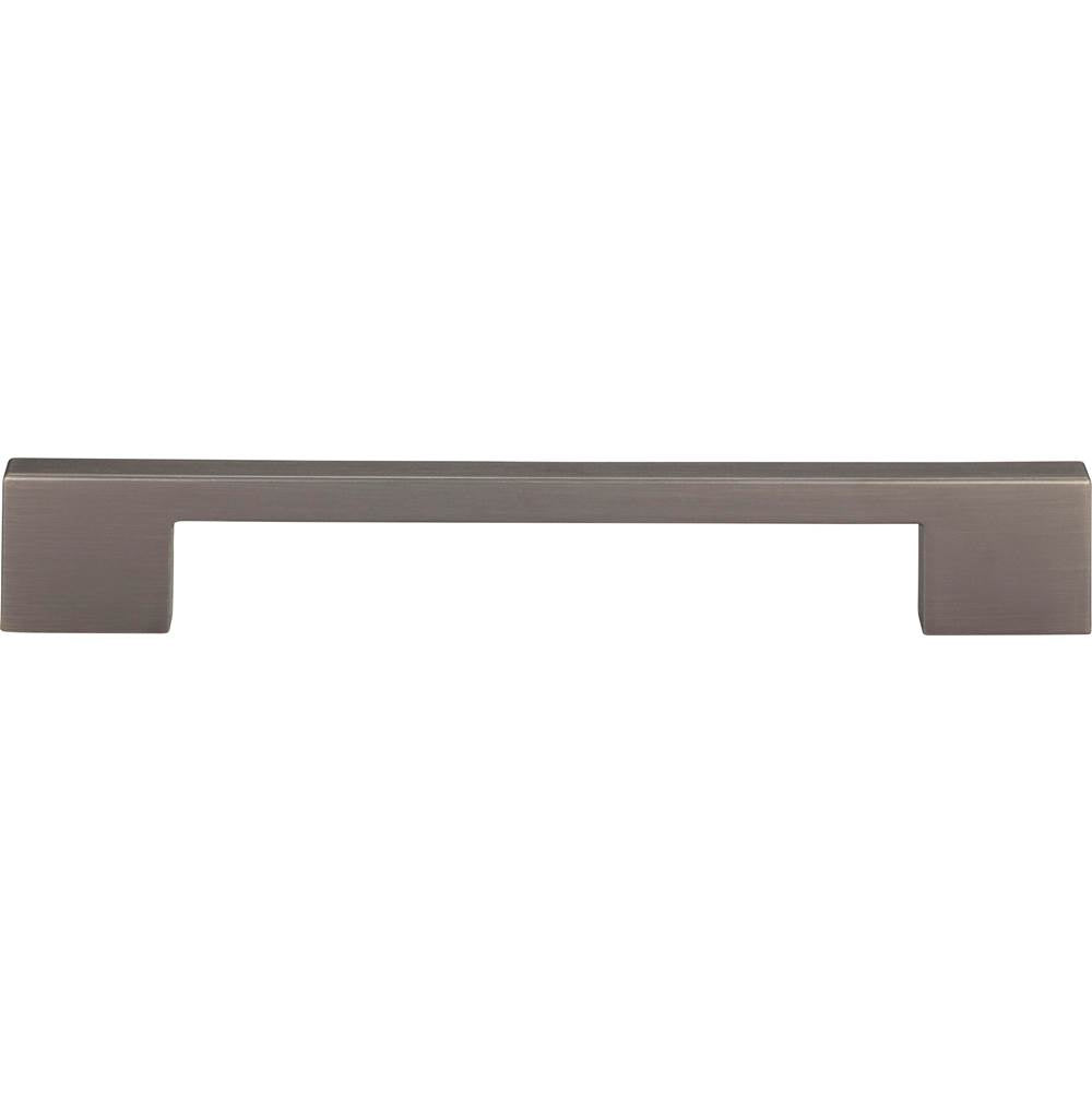 Atlas - Thin Square Pull 7 9/16 Inch (c-c) Slate - Slate