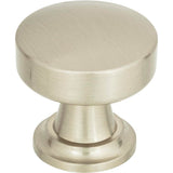 Atlas - Browning Round Knob 1 1/4 Inch Brushed Nickel - Brushed Nickel