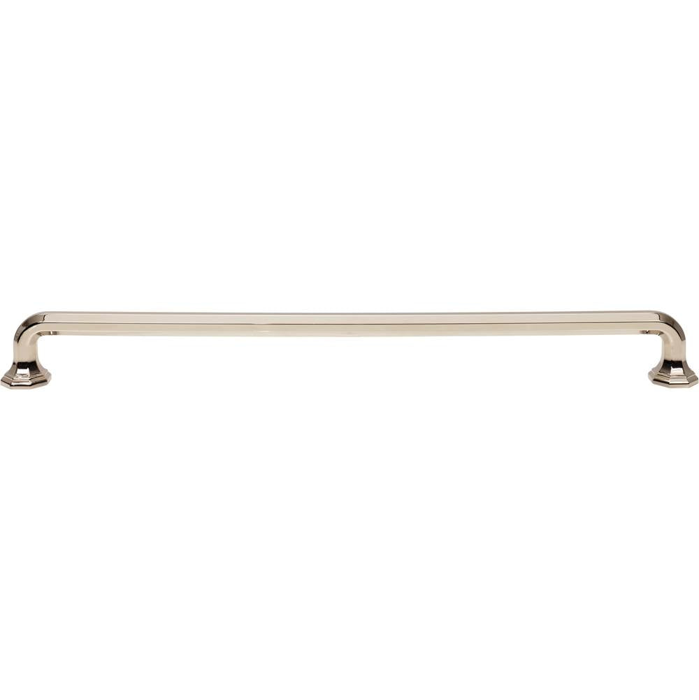 Atlas - Elizabeth Appliance Pull 18 Inch Polished Nickel - Polished Nickel