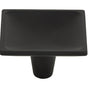 Atlas - Dap Square Knob 2 Inch Matte Black - Matte Black