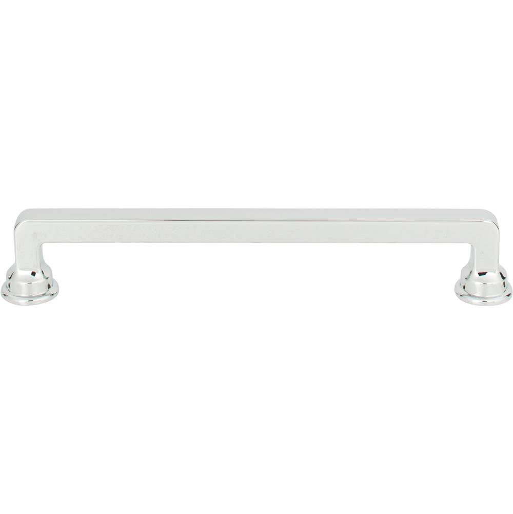 Atlas - Oskar Pull 6 5/16 Inch (c-c) Polished Chrome - Polished Chrome