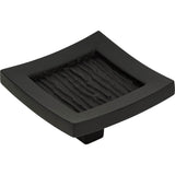Primitive Square Knob 1 1/2 Inch Burnished Bronze