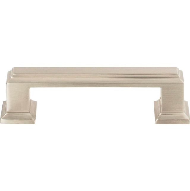 Atlas - Sutton Place Pull 3 Inch (c-c) Brushed Nickel - Brushed Nickel