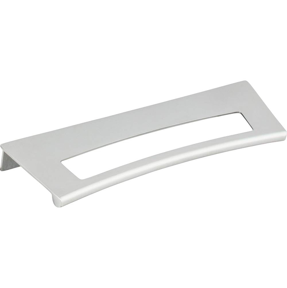 Mid Century Tab Pull 5 1/16 Inch (c-c) Brushed Nickel