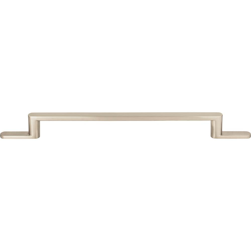 Atlas - Alaire Pull 8 13/16 Inch (c-c) Brushed Nickel - Brushed Nickel