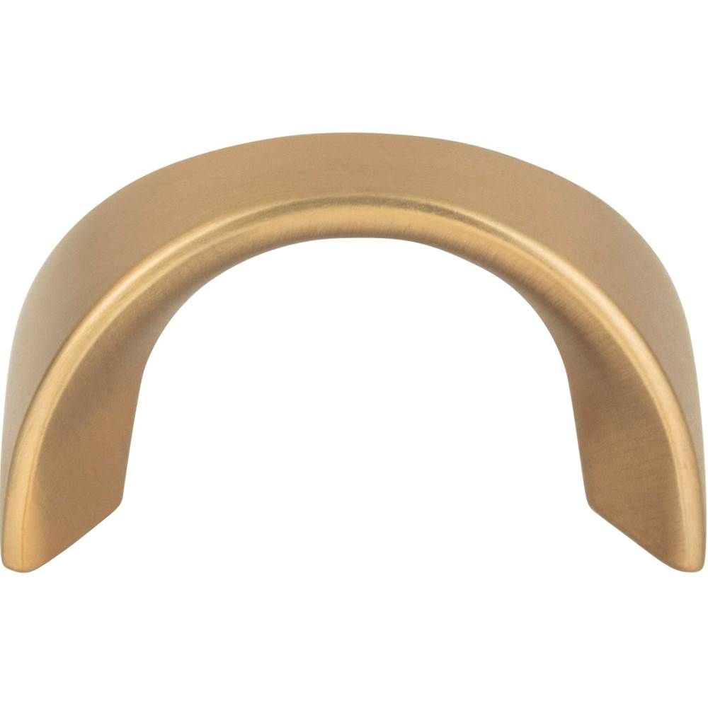 Atlas - Sleek Knob 1 1/4 Inch (c-c) Champagne - Champagne