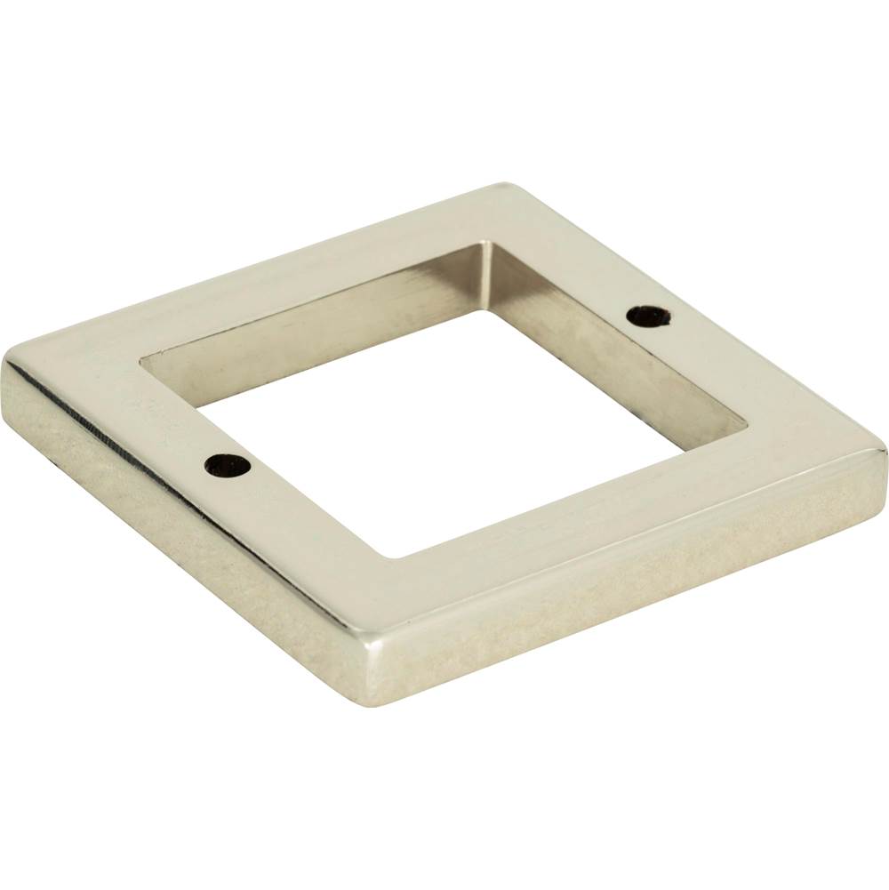Tableau Square Base 1 13/16 Inch Brushed Nickel