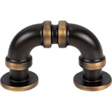 Atlas - Steam Punk Finger Pull 1 5/16 Inch (c-c) Cafe Bronze - Cafe Bronze