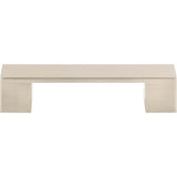 Atlas - Wide Square Pull 3 3/4 Inch (c-c) Brushed Nickel - Brushed Nickel